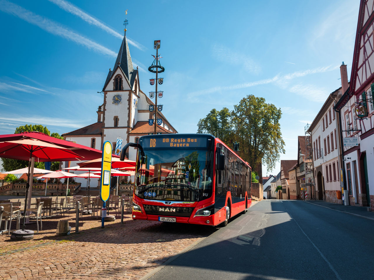 Bewährte Partnerschaft: Seit 2010 hat MAN nahezu 5.000 Busse an die Deutsche Bahn geliefert. 